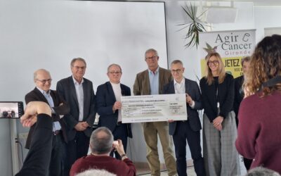 Remise de 50 000 € à l’Institut Bergonié