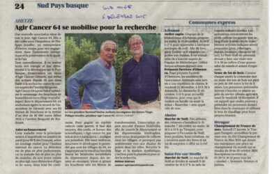 Article Sud Ouest du 05 Décembre 2025