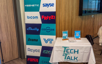 Stand AGIR CANCER 64 au salon professionnel « Tech and Talk » organisé par FONIA à Anglet